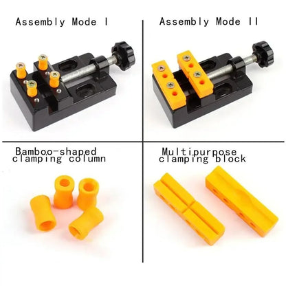 Precision 57mm Mini Table Vise for DIY Woodworking
