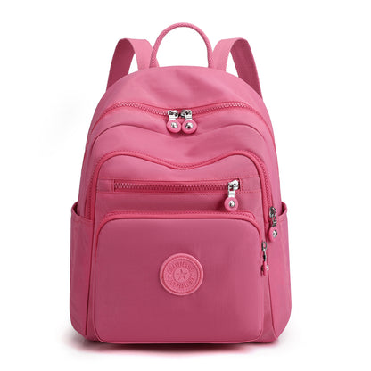 Waterproof Nylon Mini Backpack for Women Lightweight Casual Travel Daypack