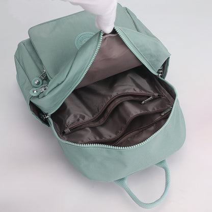 Waterproof Nylon Mini Backpack for Women Lightweight Casual Travel Daypack
