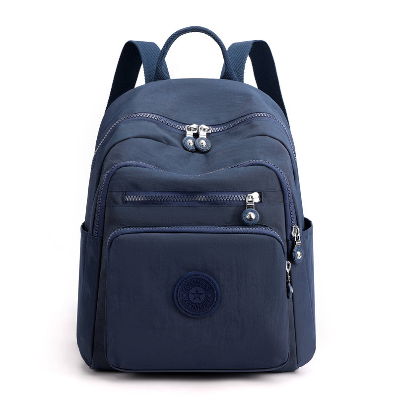 Waterproof Nylon Mini Backpack for Women Lightweight Casual Travel Daypack