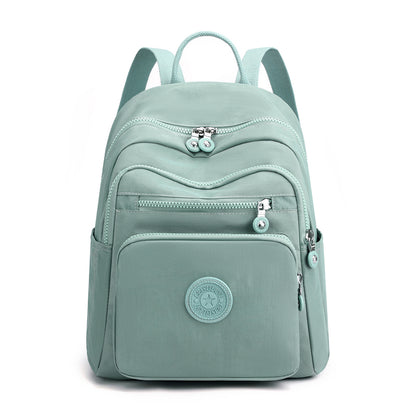 Waterproof Nylon Mini Backpack for Women Lightweight Casual Travel Daypack