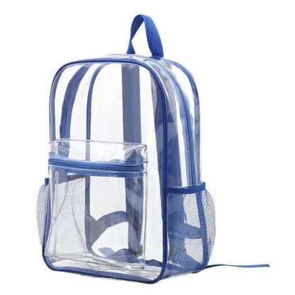 Clear Waterproof Travel Backpack Large Capacity Transparent Backpack for Sports, Stadium & Daily Use