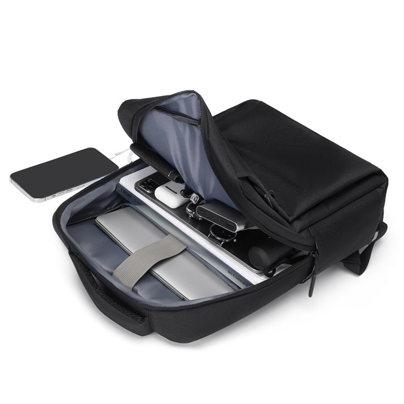 Business Laptop Backpack for Laptops with USB Charging, Waterproof Travel & Work Backpack