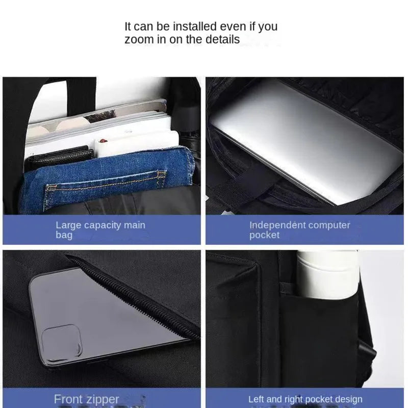 Minimalist Laptop Backpack Large Capacity Travel & School Backpack for Men and Women