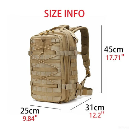 Hiking Backpack Tactical Camping Backpack for Travel, Work, Hunting & Outdoor Sports