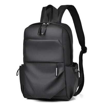 Leather Backpack for Men Waterproof PU Travel & Commuter Backpack