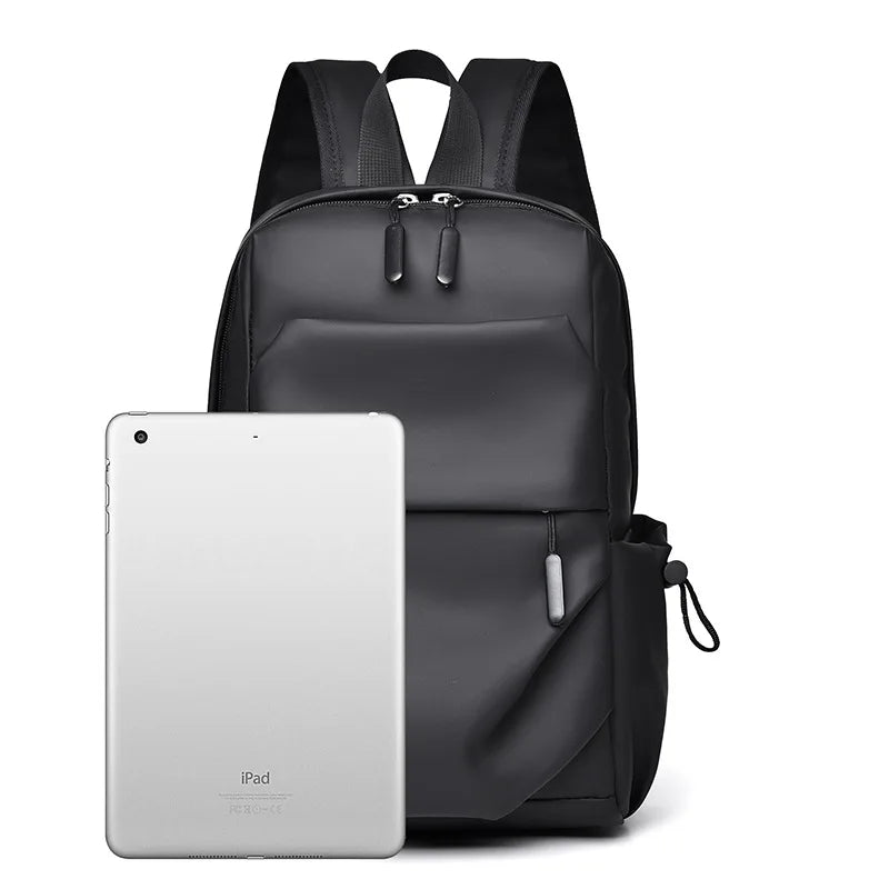 Leather Backpack for Men Waterproof PU Travel & Commuter Backpack