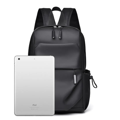 Leather Backpack for Men Waterproof PU Travel & Commuter Backpack