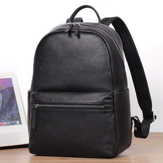 Vintage Genuine Leather Backpack for Men Laptop Business & Travel Bag