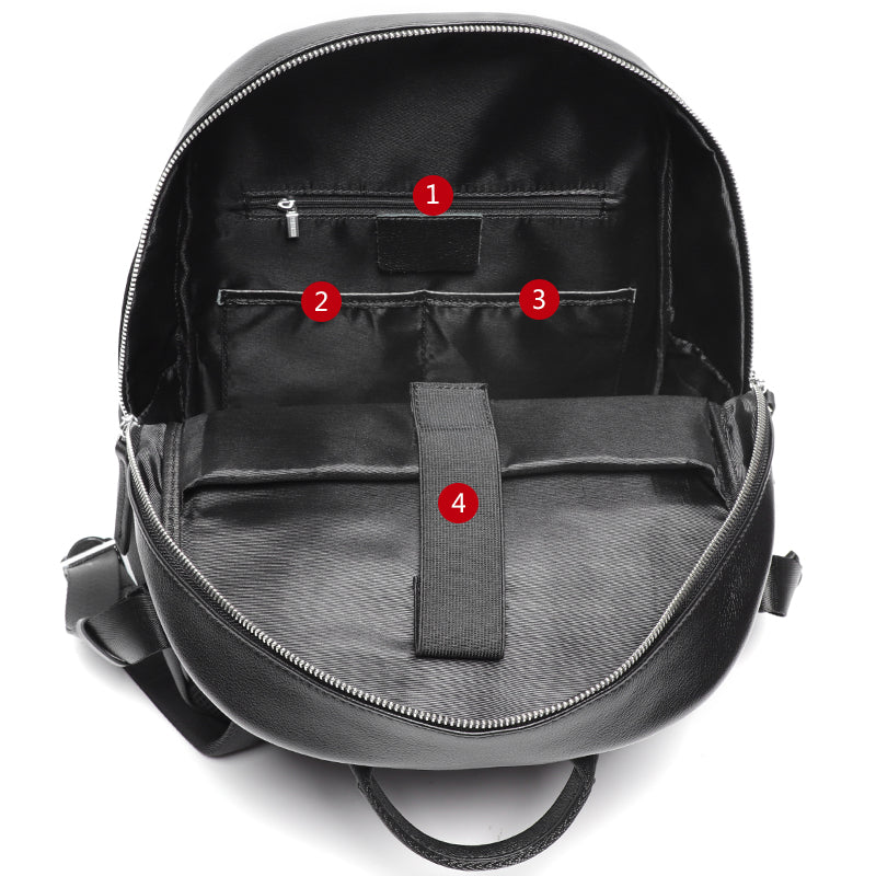 Vintage Genuine Leather Backpack for Men Laptop Business & Travel Bag