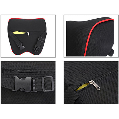 Memory Foam Car Neck Pillow Ergonomic Headrest Cushion for Car Seat Neck Support and Travel Comfort