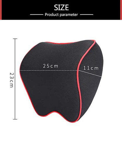 Memory Foam Car Neck Pillow Ergonomic Headrest Cushion for Car Seat Neck Support and Travel Comfort