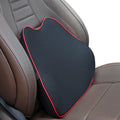 cushion black red