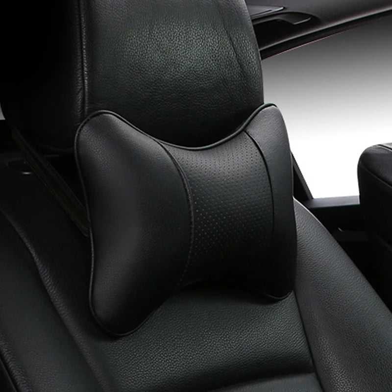 Memory Foam Car Neck Pillow Ergonomic Headrest Cushion for Car Seat Neck Support and Travel Comfort