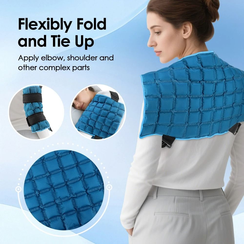 Reusable Hot & Cold Gel Ice Pack for Knee, Back & Joint Relief