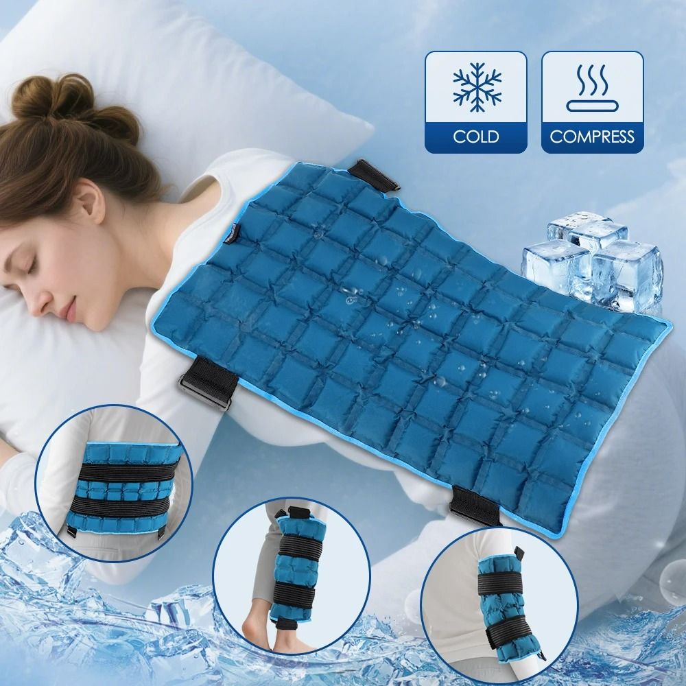 Reusable Hot & Cold Gel Ice Pack for Knee, Back & Joint Relief