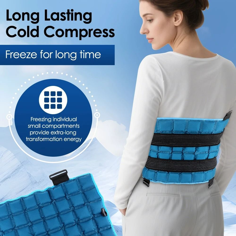 Reusable Hot & Cold Gel Ice Pack for Knee, Back & Joint Relief