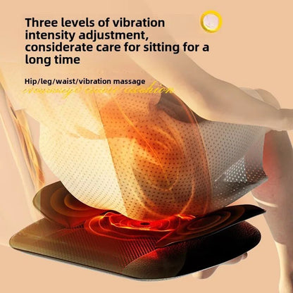 Electric Massage Chair Cushion with Shiatsu Neck Back and Waist Massage