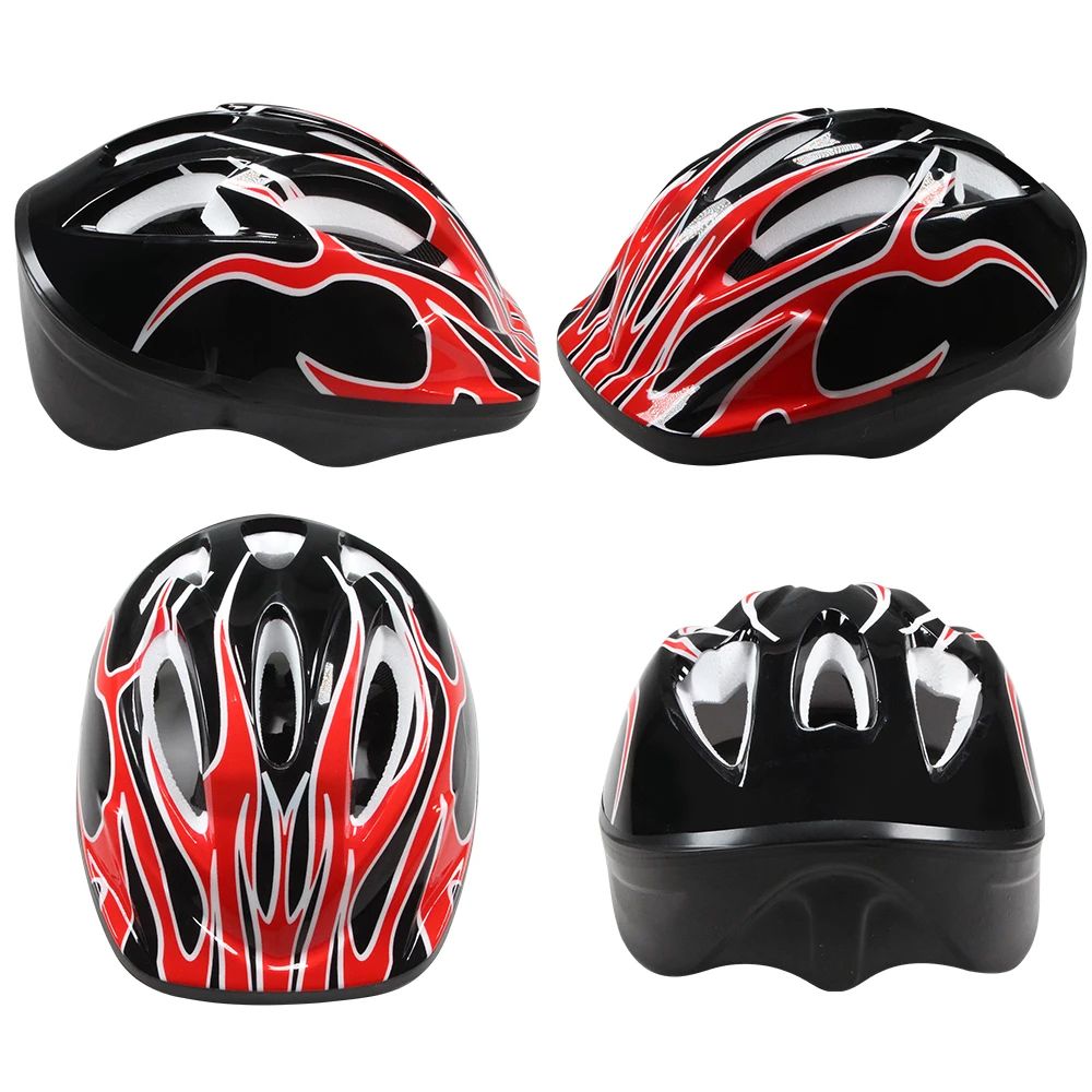 Kids Protective Gear Set 6PCS Knee Elbow Pads with Wrist Guards for Cycling Skating Scooter Riding