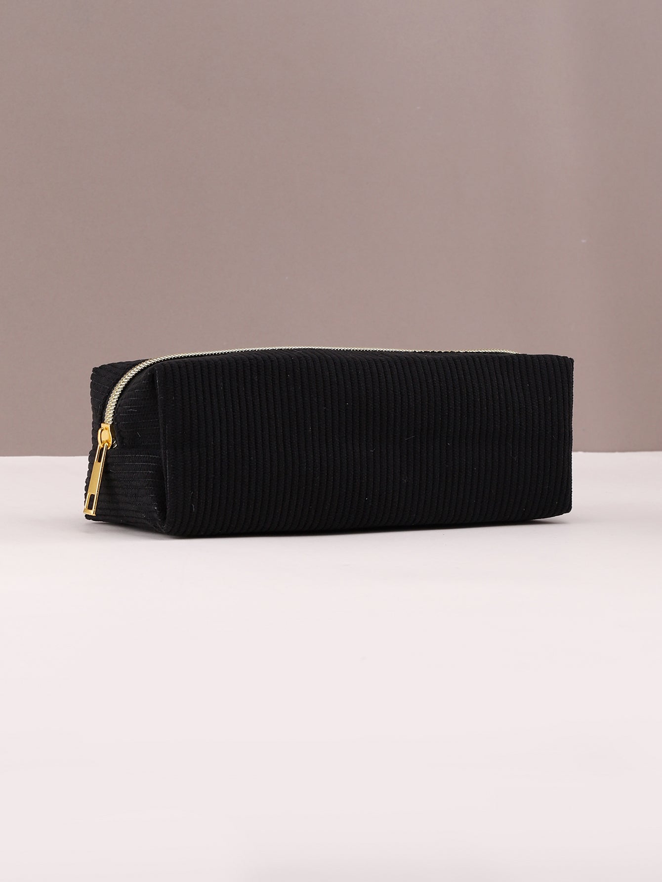 Spacious Solid Color Large Capacity Pencil Case and Stationery Organizer