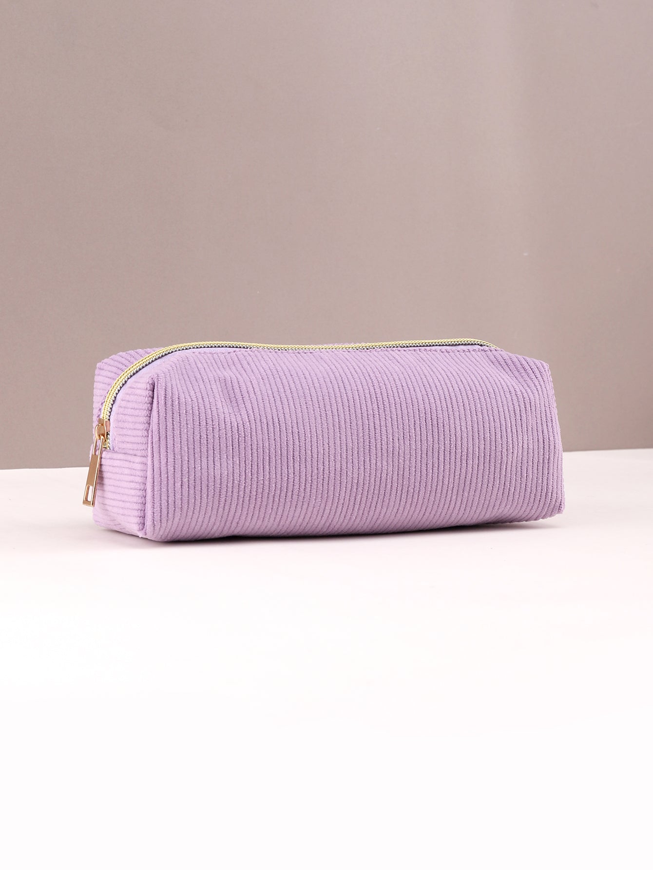 Spacious Solid Color Large Capacity Pencil Case and Stationery Organizer