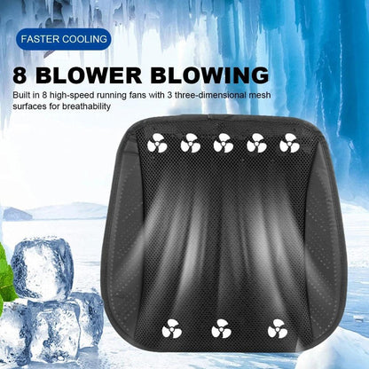 Car Cooling Seat Cushion with Fans USB Ventilated Seat Pad Speed Cooling for Cars