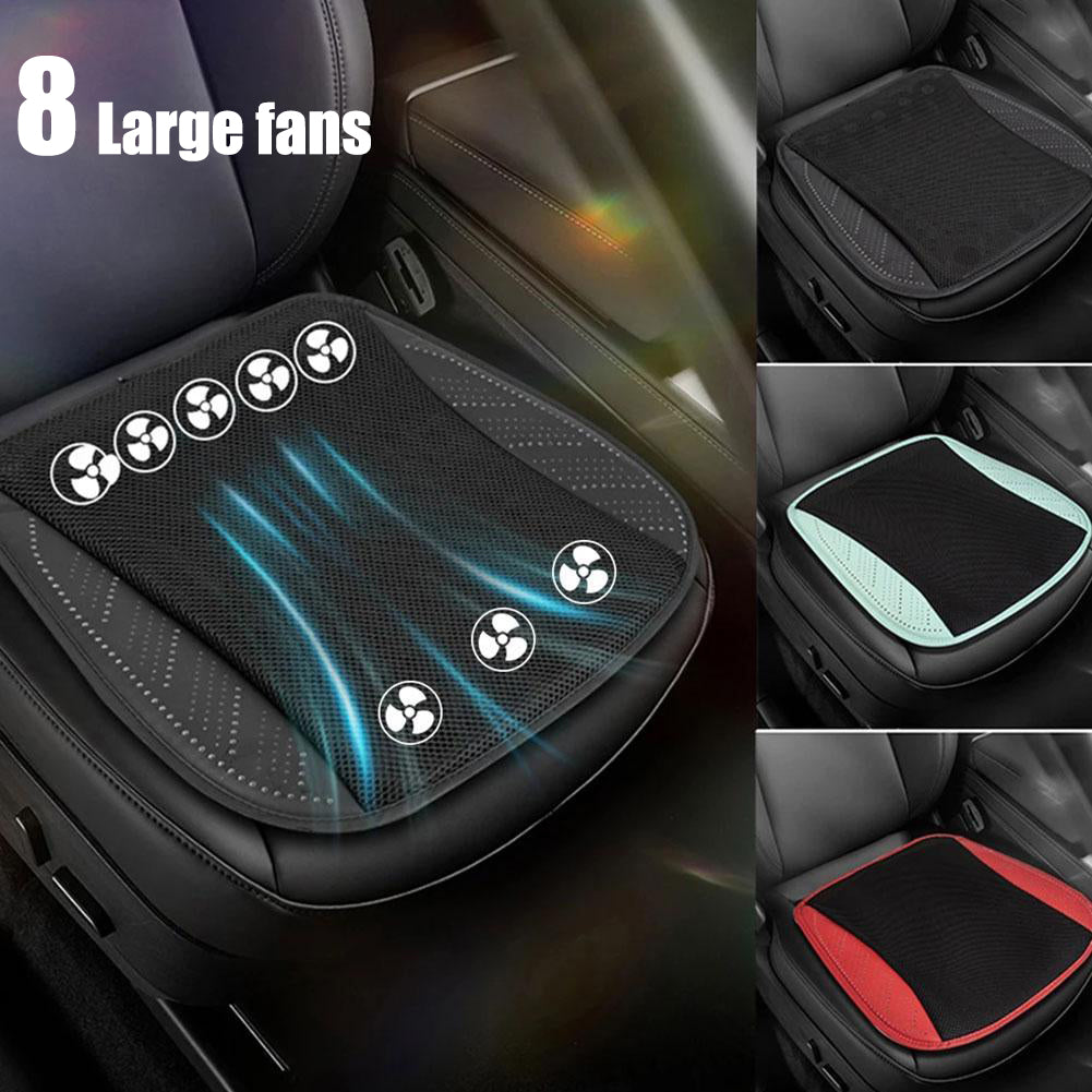 Car Cooling Seat Cushion with Fans USB Ventilated Seat Pad Speed Cooling for Cars