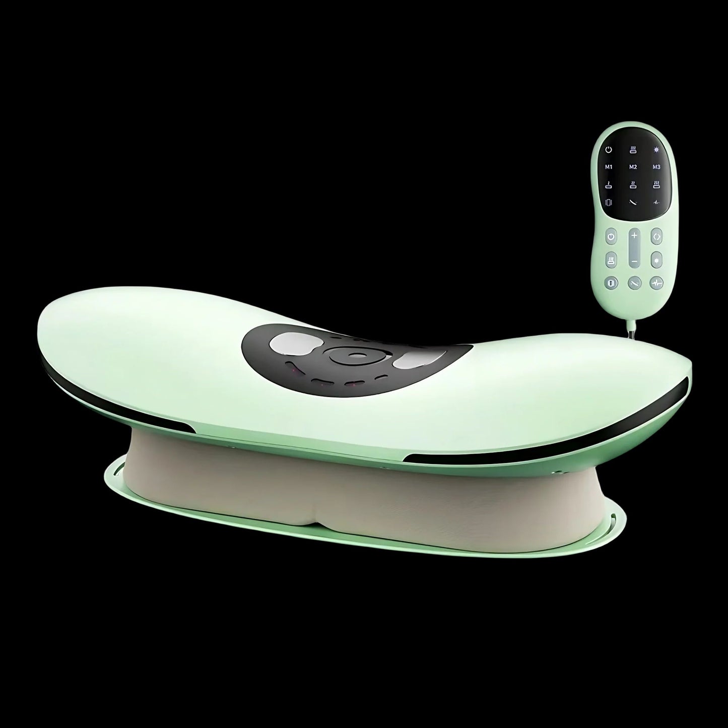 LumbarEase Electric Lumbar Traction Device with Heat and Inflatable Back Stretcher
