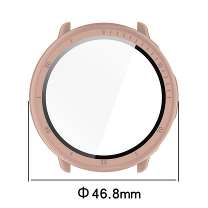 Amazfit Active 2 A2437 PC Watch Case with Tempered Glass Screen Protector Full Coverage