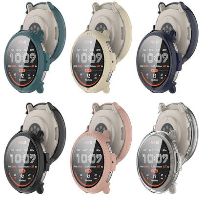 Amazfit Active 2 A2437 PC Watch Case with Tempered Glass Screen Protector Full Coverage
