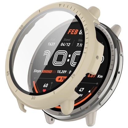 Amazfit Active 2 A2437 PC Watch Case with Tempered Glass Screen Protector Full Coverage