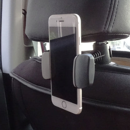 Universal Car Headrest Tablet Holder Rotating Car Tablet Mount for iPad and Phones