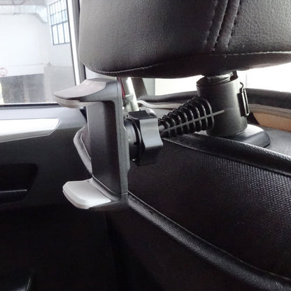 Universal Car Headrest Tablet Holder Rotating Car Tablet Mount for iPad and Phones
