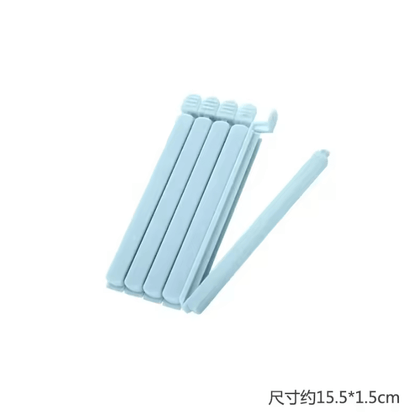 10-Piece Reusable Food Bag Sealing Clips for Kitchen Storage