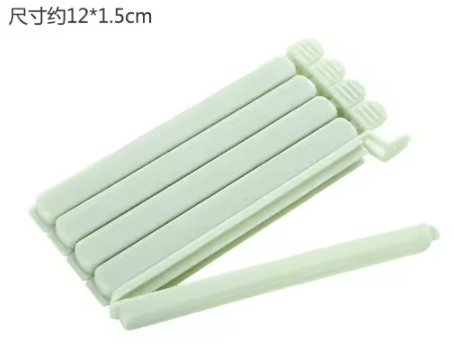 10-Piece Reusable Food Bag Sealing Clips for Kitchen Storage