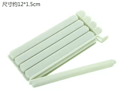 10-Piece Reusable Food Bag Sealing Clips for Kitchen Storage