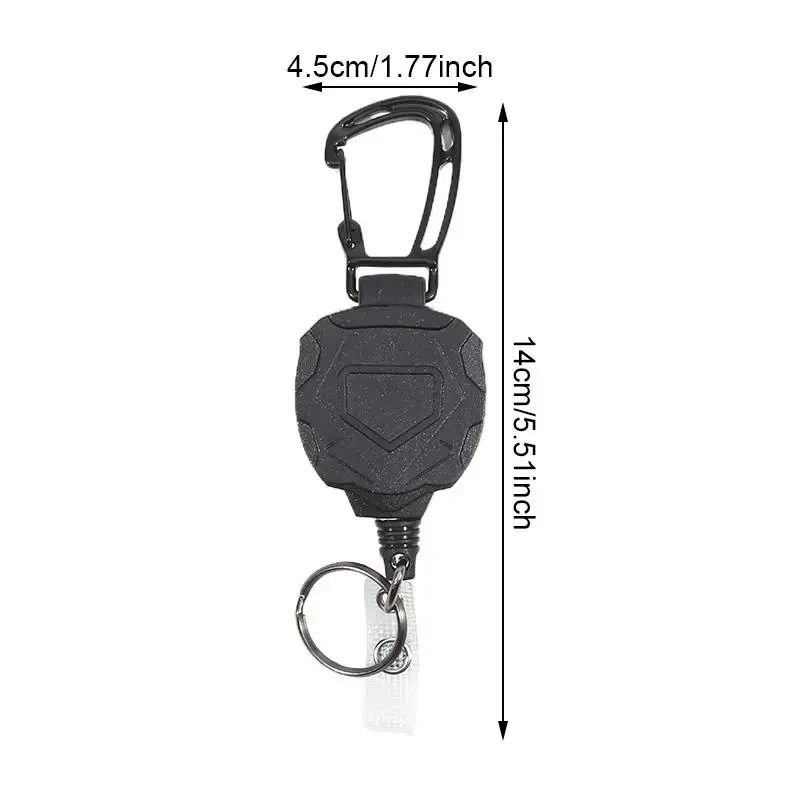 Retractable Heavy-Duty ID Card Holder Set