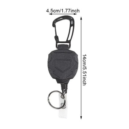 Retractable Heavy-Duty ID Card Holder Set