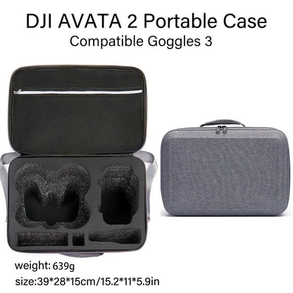 Shoulder Carrying Case Storage Bag for DJI Avata 2 Drone Accessories