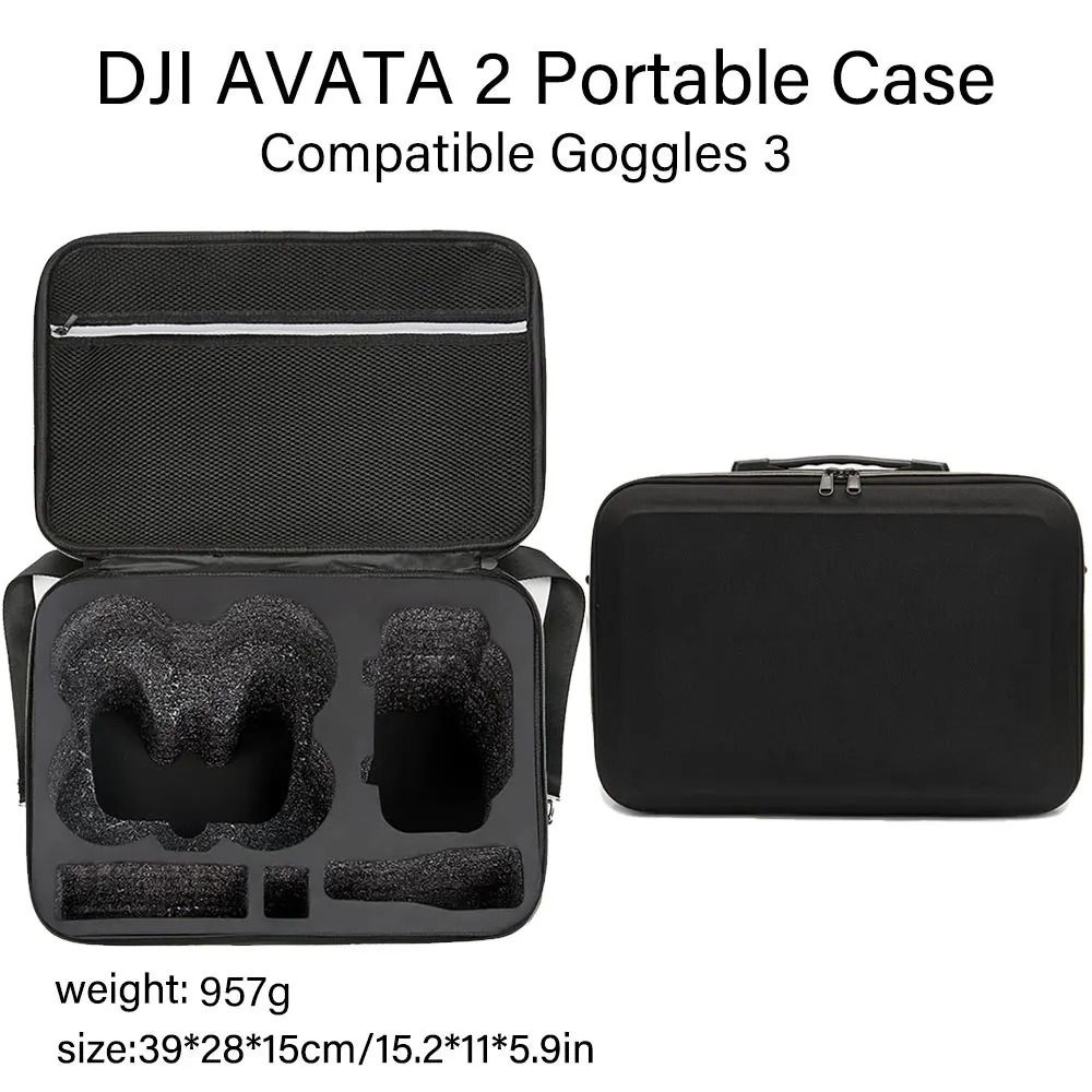 Shoulder Carrying Case Storage Bag for DJI Avata 2 Drone Accessories