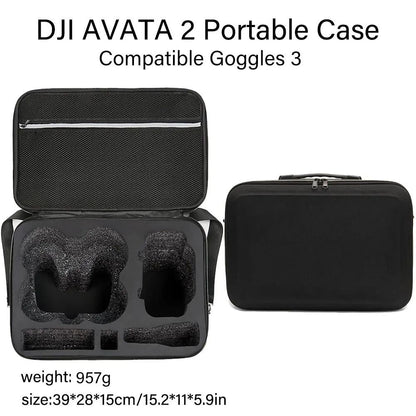 Shoulder Carrying Case Storage Bag for DJI Avata 2 Drone Accessories