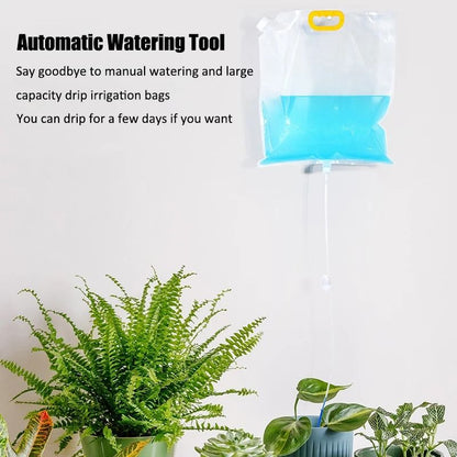 Large Capacity 10L Automatic Drip Watering Bag Kit for Garden Plants Trees