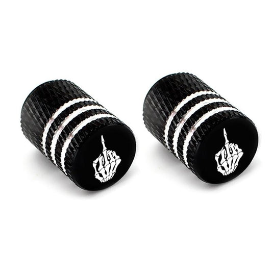Skull Tire Valve Caps Copper Universal Car Tire Valve Stem Caps 2 PCS