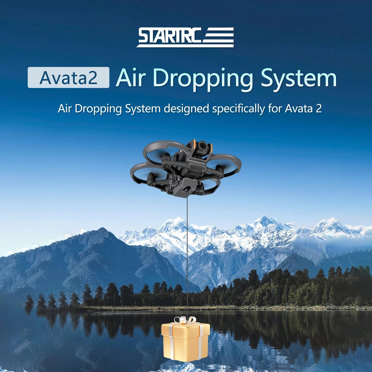Payload Airdrop System & Release Thrower Device for DJI Avata 2