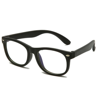 Silicone Flexible Square Blue Light Blocking Kids Glasses – Perfect Gift for Children