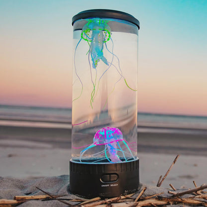 LED Jellyfish Lava Lamp & Aquarium For Kids & Adults - Birthday Gifts for Kids, Perfect Gift for Aquarium Lovers
