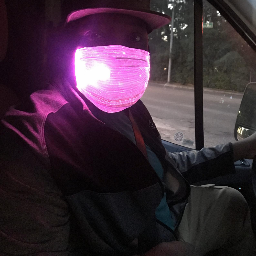 LED Color Changing Face Mask – Rechargeable Glow Mask, Perfect Party & Unique Gift Idea