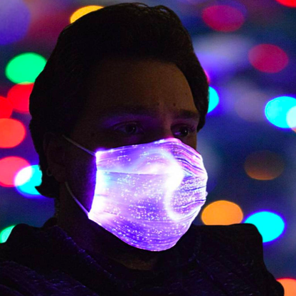 LED Color Changing Face Mask – Rechargeable Glow Mask, Perfect Party & Unique Gift Idea