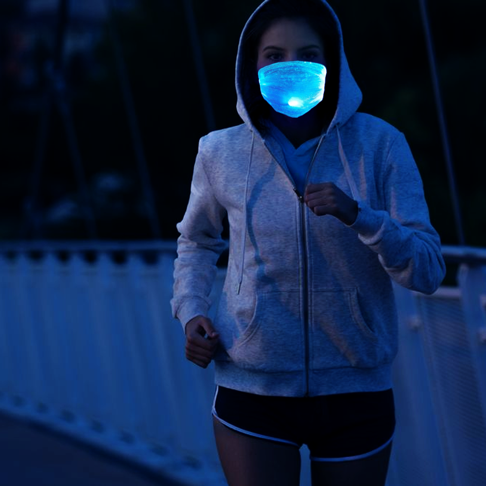 LED Color Changing Face Mask – Rechargeable Glow Mask, Perfect Party & Unique Gift Idea