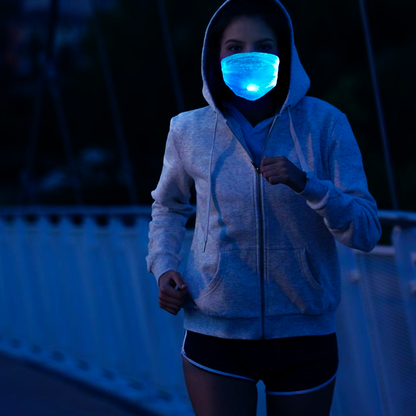 LED Color Changing Face Mask – Rechargeable Glow Mask, Perfect Party & Unique Gift Idea
